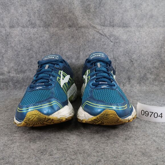 Brooks Shoes Mens 9 Athletic Trainers Vapor 4 Running Sport Active Walking Blue - Picture 4 of 14